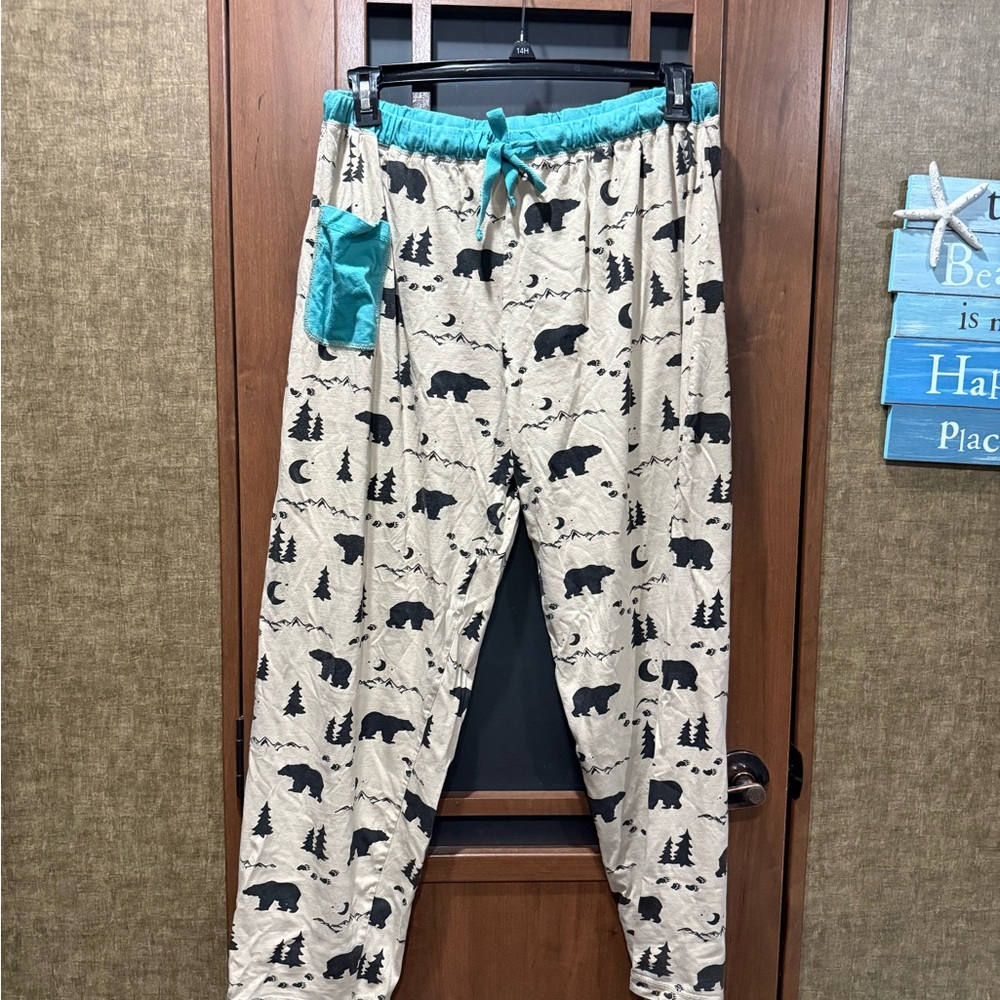 Lazy One Pajama Pants XL EUC